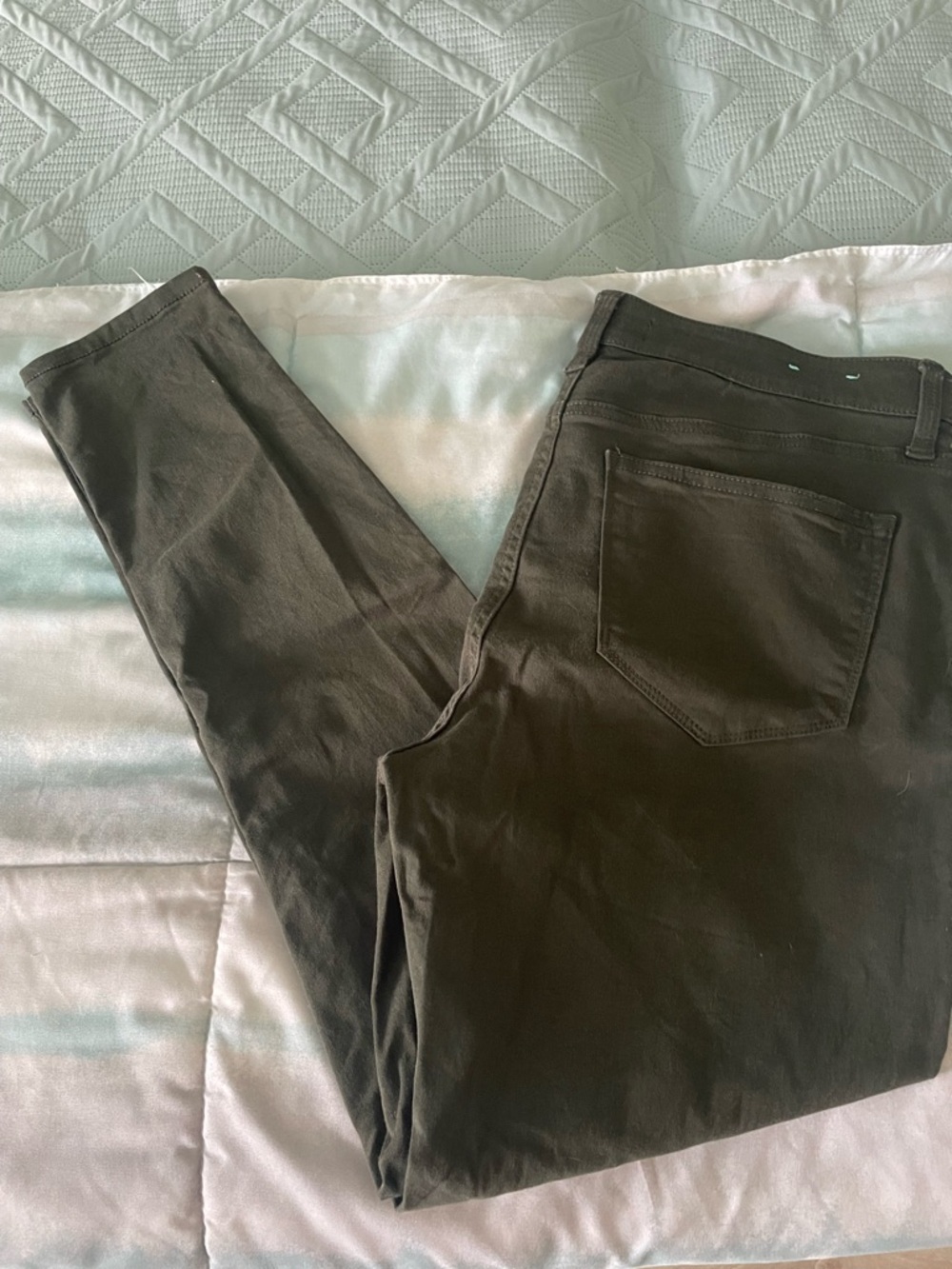 LuLaRoe Olive Green women skinny pants - Size 30